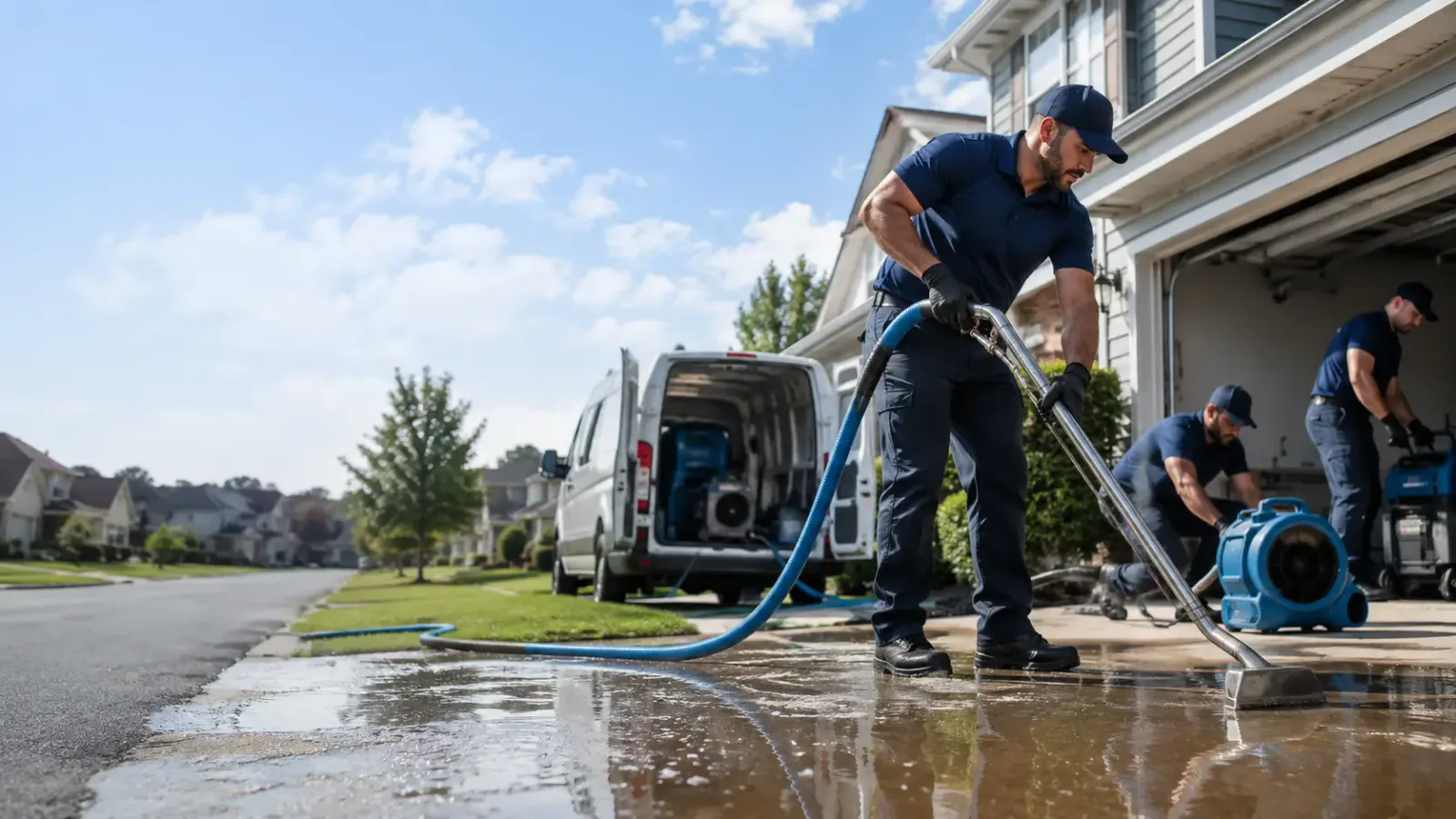 Flood Damage Restoration in Spring Arbor, MI